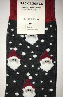 12128154 SOCKS JACELEMENT DARK GREY MELANGE ONE SIZE