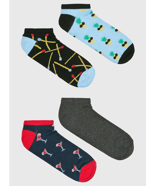 12151942 SOCKS JACAJAMES SHORT SOCK 4 PACK