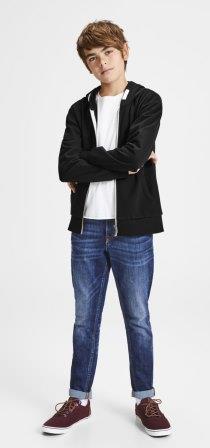 12148625 JJEHOLMEN SWEAT ZIP HOOD JR NOOS BLACK