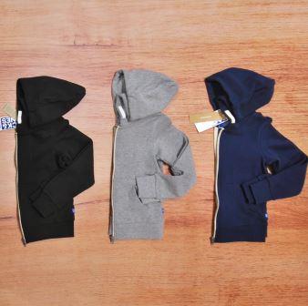12148625 JJEHOLMEN SWEAT ZIP HOOD JR NOOS LIGHT GREY MELANG