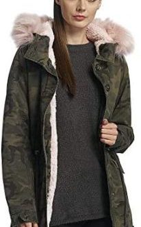 15136928 PARKA STELLA CAMO OTW GRAPE LEAFCAMOUFLAGE – Camuflaje verde militar robusto, S