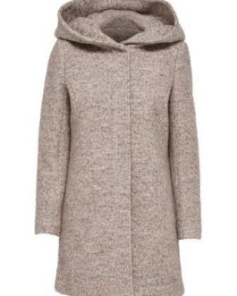 15156578 ONLSEDONA BOUCLE WOOL COAT OTW NOOS NOMADMELANGE