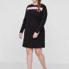 21007381 KNIT CHARME 34 ABOVE KNEE S BLACK BEAUTYW.AZALE .