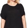 21008134 JRCROBINE SS TOP S BLACK PONCHO 3 1