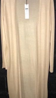 27006111 NMLUELLA LS KNIT CARDIGAN 2B BLACK – Camel, XS