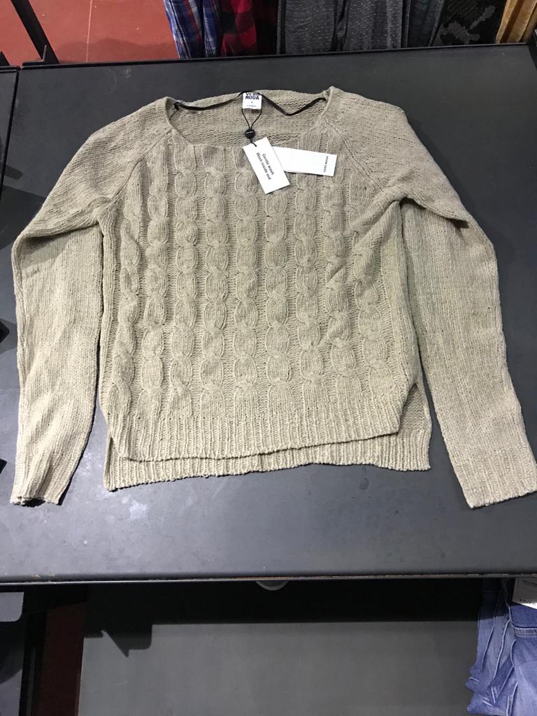 10094179 JERSEY TRENZA BEIGE 132 VM