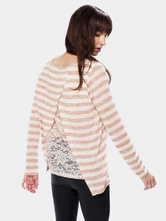 10169728 BLOUSA VMAL MOND LS OPEN PEACH WHIPW CEDAR W (2)