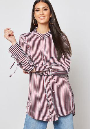 10205894 VMDECADENT LS LONG SHIRT D2-7 CASHMERE BLUE WINETA.