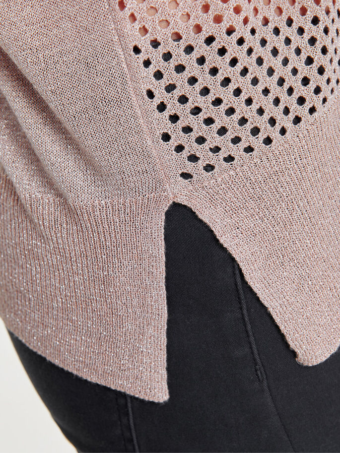 15129664 onlMARIKE LS PULLOVER KNT ROSE DAWNW MELANGE