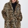 21008678 JRGAO FAUX FUR JACKET S BLACKLEOPARD 1
