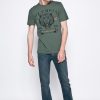 12130117 CAMISETA SS ANIMAL MOUNTAIN VIEWMELANGE..