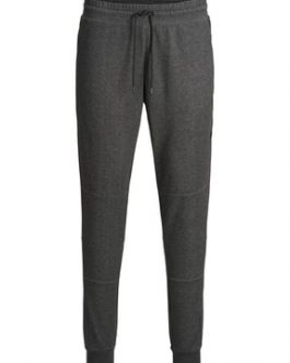 12151542 PANTS JJWILL JJCLEAN NB SWEAT PANTS NOOS BLACK – Gris oscuro, S