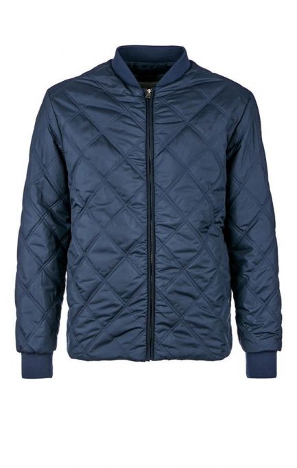 16065562 SLHSQUARE BOMBER JKT W DARK SAPPHIRE ...