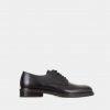 16070197 SLHFLIP LEATHER DERBY SHOE B BLACK 3
