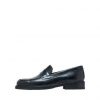 16070201 SLHFLIP LEATHER LOAFER B BLACK
